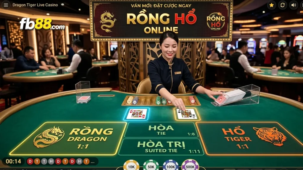 cách chơi Rồng Hổ