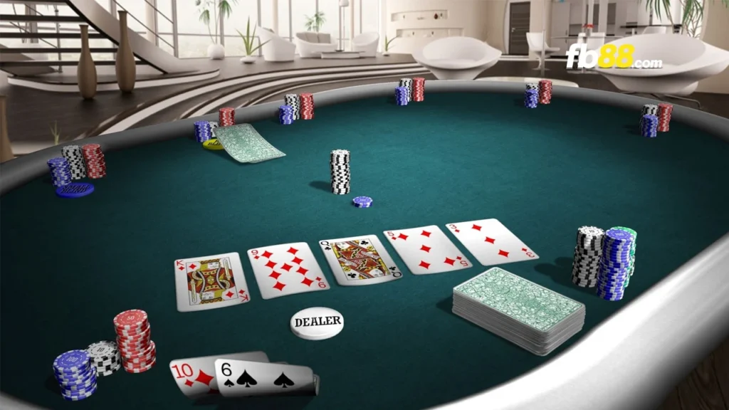 Cách chơi Stud Poker từ vòng Ante đến xét thắng/thua